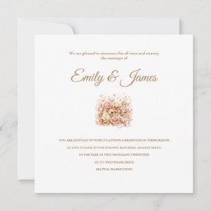 Wedding Reception Invitation