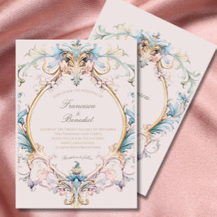 Wedding Regency Elegant Victorian Invitation