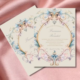 Wedding Regency Vintage Victorian Invitation