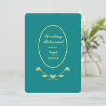 Wedding Rehearsal and Dinner Invitation QR Code