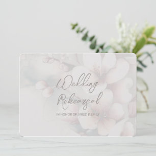 Wedding Rehearsal Dinner Invitation