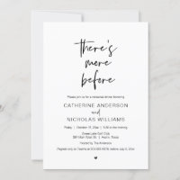 Wedding Rehearsal Dinner, there is more before