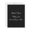 Wedding Reminder Insert for Invitations or Favours