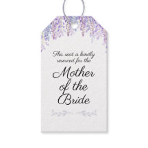 Wedding Reserved Seat Sign