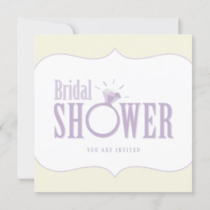 Wedding Ring Bridal Shower invitation
