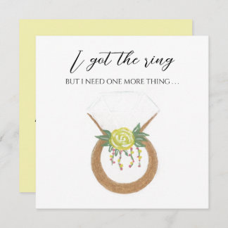 Wedding Ring Card
