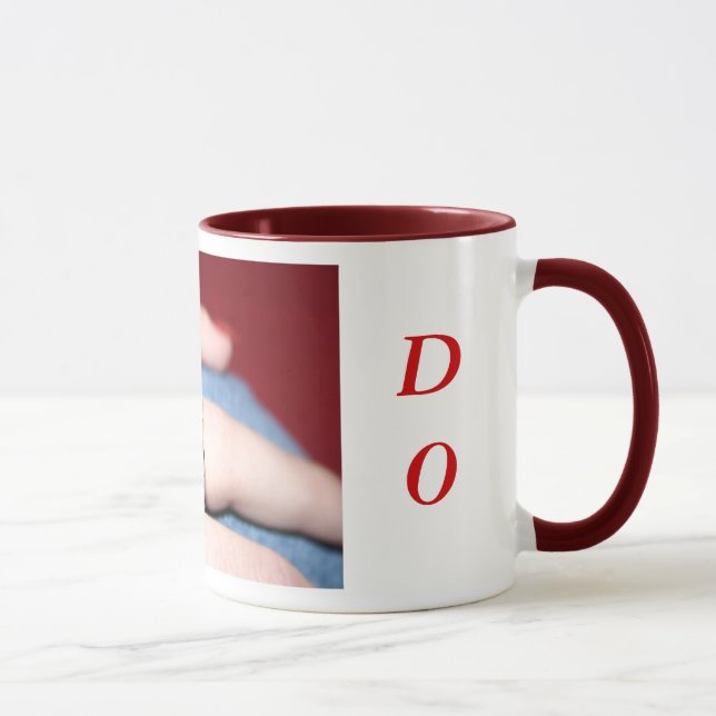 Wedding Ring I Do Mug - Customisable (Right)