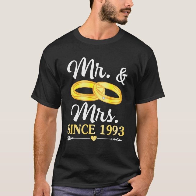 Wedding Ring Married Mr T-Shirt (Front)