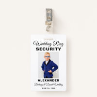 Wedding Ring Security Photo Choose Your Colour Cli