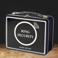 Wedding Ring Security Ring Bearer Diamond