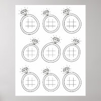 Wedding Ring Tic Tac Toe Download Activity Page