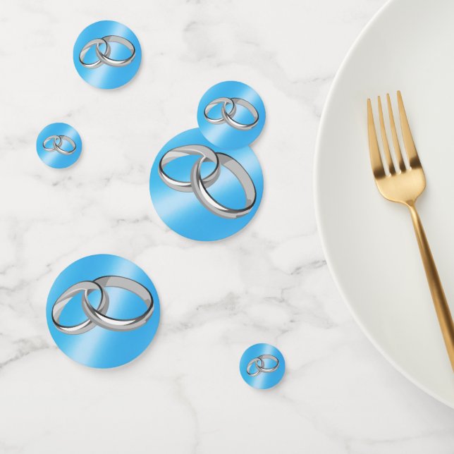 Wedding Rings Confetti (Group)