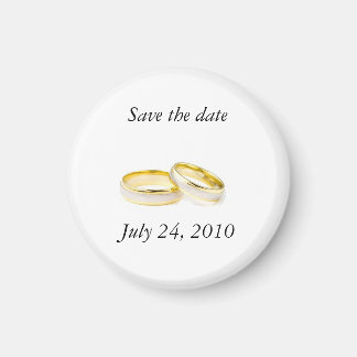 Wedding rings magnet