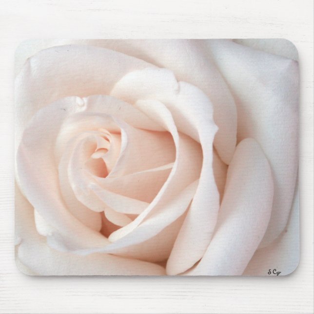 Wedding Rose Mouse Pad (Front)