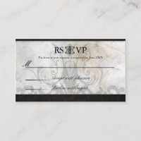 Wedding RSVP Card-Celtic Gaelic Knot Wedding
