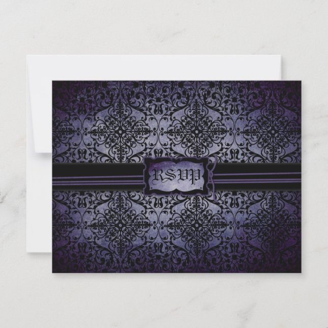 Wedding RSVP Card D2 (Front)