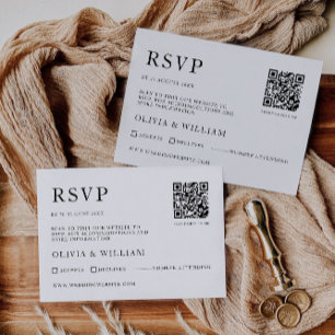 Wedding RSVP Card Template