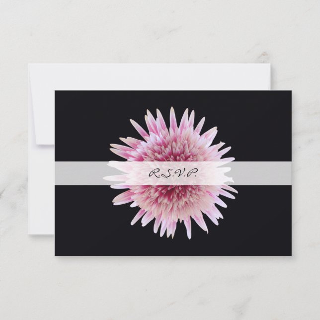 Wedding RSVP Return Card -- RSVP Invitation (Front)