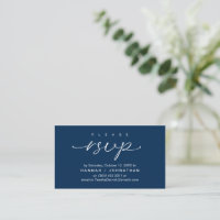 Wedding RSVP via Phone or email respond