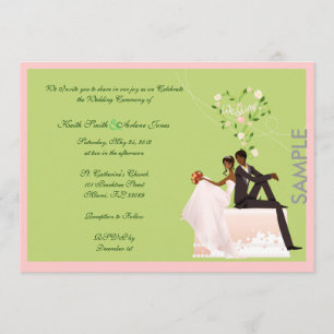 Wedding SAMPLE invitation