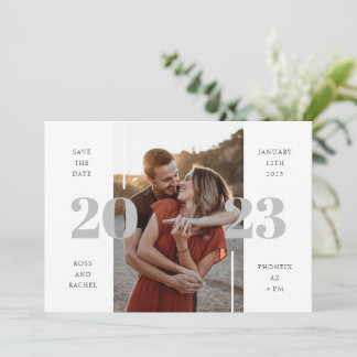 Wedding save the card invitation I Elegant wedding