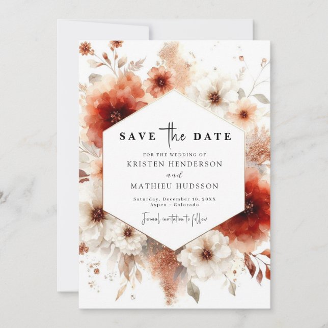 Wedding Save The Date (Front)