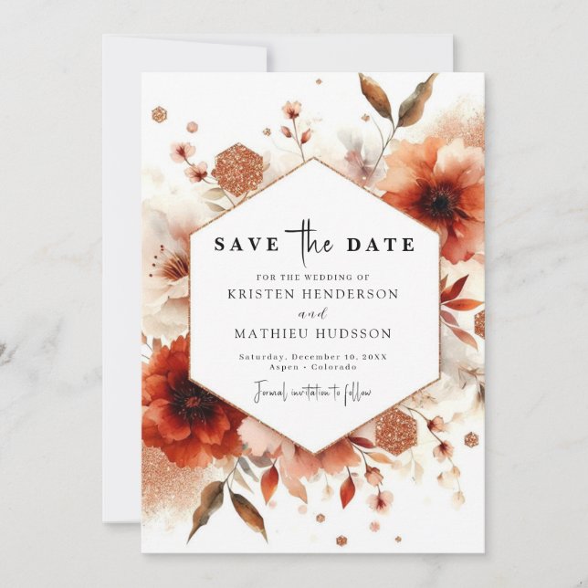 Wedding Save The Date (Front)