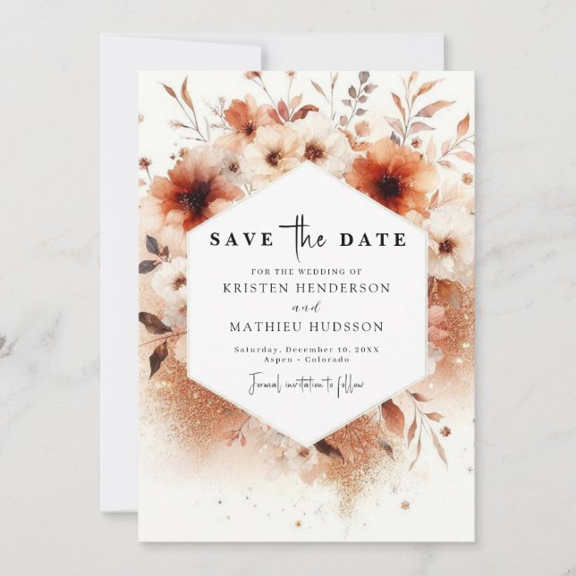 Wedding Save The Date (Front)