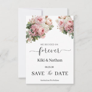 Wedding Save the Date Card
