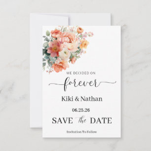 Wedding Save the Date Card