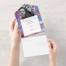 Wedding Save The Date RVSP