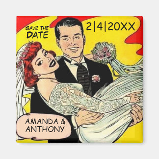 Wedding Save the Date thank you favours Magnet