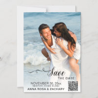*~* WEDDING SAVE the DATE  - Website QR  AR6