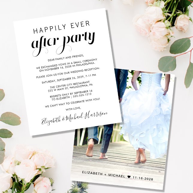Wedding Script Happily Ever After Party Photo  (Creator Uploaded)