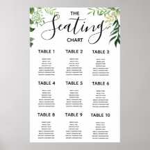 WEDDING SEATING CHART