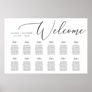 Wedding Seating Chart