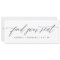Wedding Seating Chart Find Your Seat Card