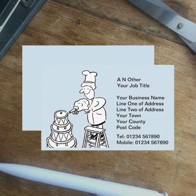 Wedding Services Wedding Cake Makers Business Card (Creator Uploaded)