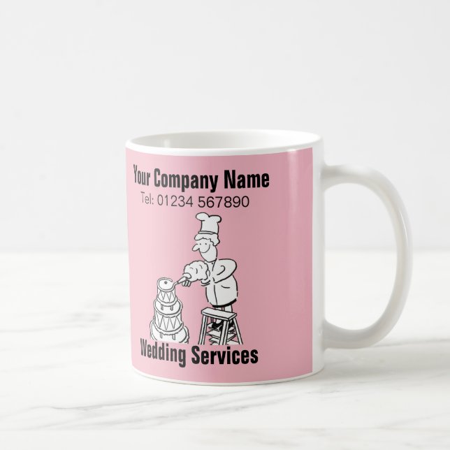 Wedding Services Wedding Cake Makers Coffee Mug (Right)