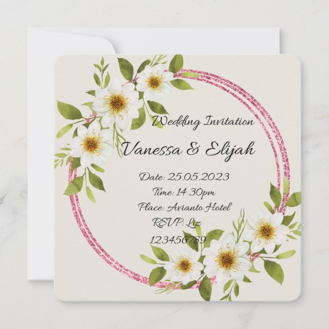 Wedding Set: The Invitation (Front)