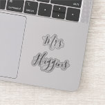 Wedding Shoes Decal Name Date Script<br><div class="desc">florenceK design An elegant wedding shoe decal. A perfect and important accessory for your wedding day. Can be applied to most flat and smooth surfaces. Zazzle guaranties that is printed with solvent ink, which are fade proof, water proof and scratch resistant If you need other sizes, colour please sent me...</div>