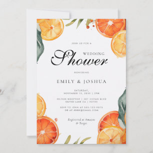 Wedding Shower Aperol Spritz Invitation