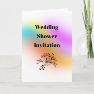 Wedding Shower Card