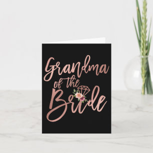 Wedding Shower For Grandma Of The Bride From Bride Card