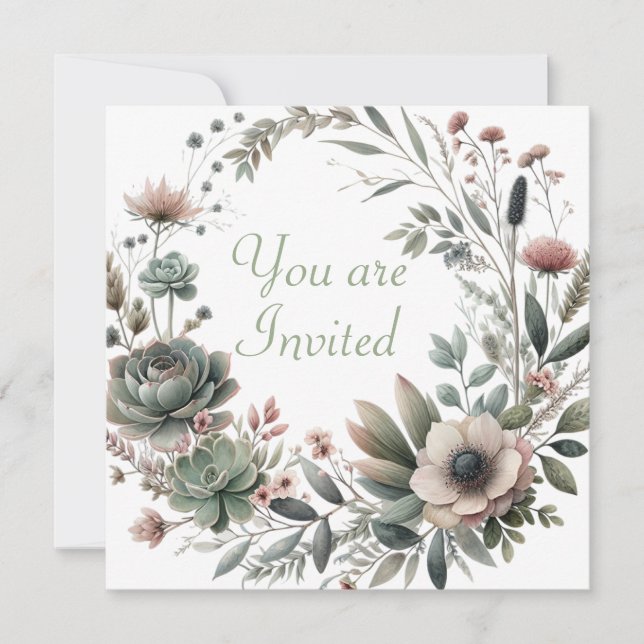 Wedding Shower invitation (Front)