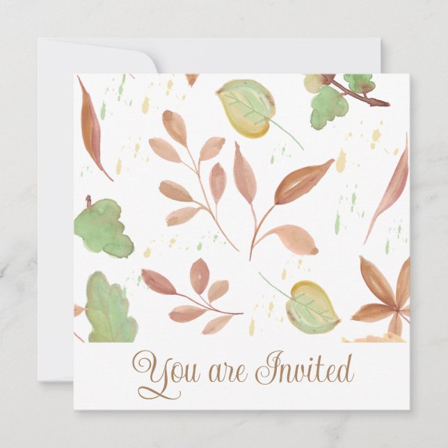 Wedding Shower invitation (Front)