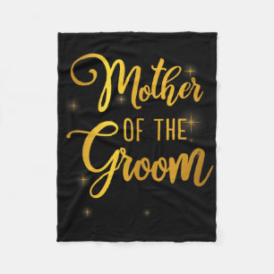 Wedding Shower Mother Of The Groom For Mum From Gr Fleece Blanket