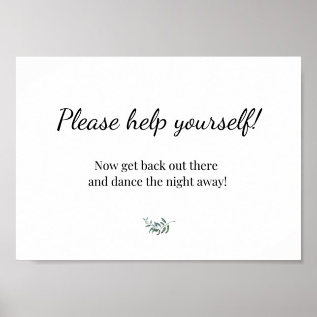 Wedding Sign - Bathroom Basket (Front)