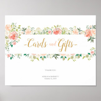 Wedding Sign Cards and Gifts | Blush Roses