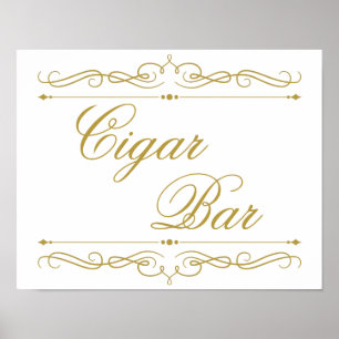 Wedding Sign   Elegant Gold Swirl Calligraphy